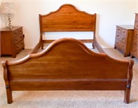 Durham Furniture Solid Maple Queen Bed Frame