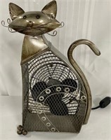 Adorable Metal Cat Fan
