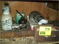 GROUP MORTIS TOOL FOR DRILL PRESS, OIL CAN, MISC.