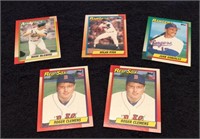 1990-Topps. 5 cards