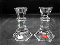 Towle Lead Crystal Candlesticks
