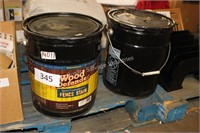 2 - 5 gal wood defender fence stain