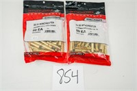 100CNT/2BAGS OF WINCHESTER 30-30 UNPRIMED BRASS CA