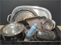 Silver-Plated Serving Piece Lot