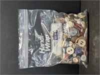 Bag of Vintage Buttons
