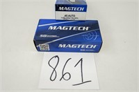 100RNDS/2BOXES OF MAGTECH 45ACP 230GRAIN FMJ