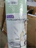 Brand New Ultra Light Yoga Mat 26" x72" Green