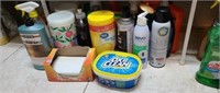 Estate lot of cleaning supplies