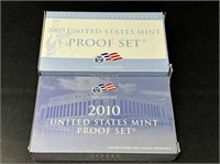2009, 2010 US Mint Proof Set
