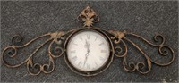 Metal Wall Hanging Clock 50"L