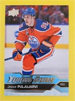 Jesse Puljujarvi 2016-17 UD Young Guns Rookie Card