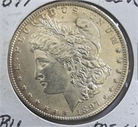 1897 Morgan Dollar UNC BU MS