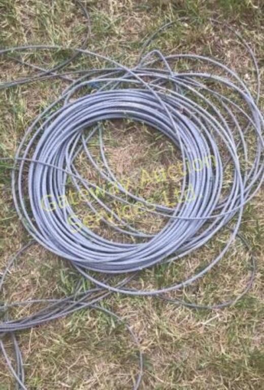 1/4 inch cable approximately 150ft.