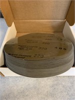 Box 320 Grit 8" Sanding Discs