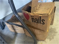 3 boxes of nails