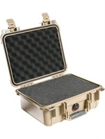 Pelican Brand Tan 1400 Protector Case W/ Foam