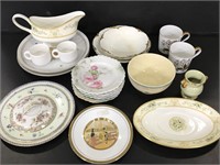 Collection of bone China dishware
