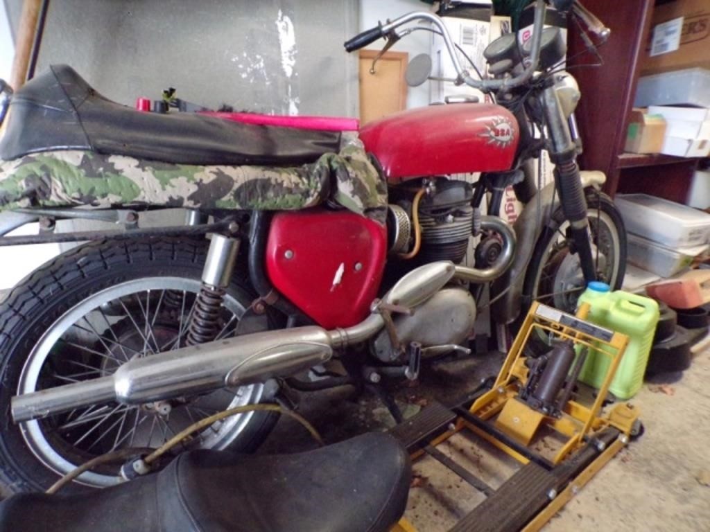 Rare 1968 BSA  - A65 Firebird Scrambler Motorcycle