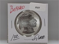 1oz .999 Silver Buffalo Round