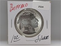 1oz .999 Silver Buffalo Round