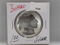 1oz .999 Silver Buffalo Round