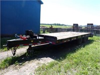 2013 JC Trailers 20 Ton T/A Equipment Trailer 2J9B