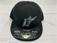 Florida Marlins New Era 59Fifty Hat Sz 7 3/8
