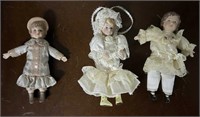 Vintage Mini Porcelain Collector Dolls