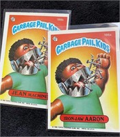 Garbage pail kids 186 a& b