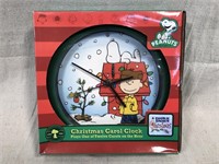 Peanuts Christmas Carol Clock