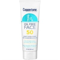 (Expired)Coppertone Face SPF 50 Oil Free Sunscreen