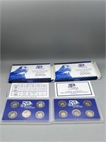 (Times 2) 2006 Quarter Proof Sets