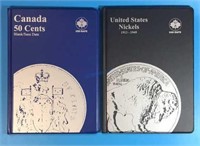 2 Coin Collector Books
