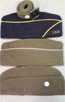 Garrison Caps & Belt