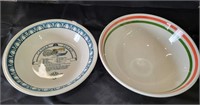 Bowls - Italian Pottery Striped & Garden Classics