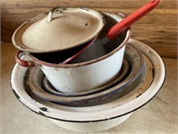 Enamelware lot