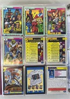 423pc 1990s Marvel Comics & Star Wars Galaxy Cards