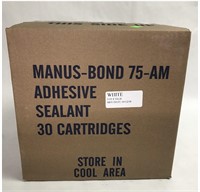 Manus Products Manus-Bond 75-AM White (Pk 30)