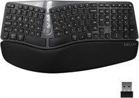 DELUX Wireless Ergonomic Split Keyboard with