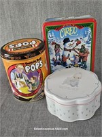 Vintage Tins - Tootsie Pop, Oreo, Precious Moments