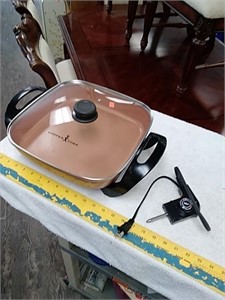 Copper Chef electric frying pan