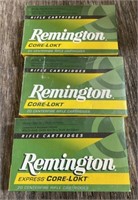 3 - 20 rnd Boxes Remington .30-06 Ammo