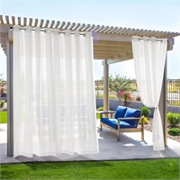Deconovo Outdoor Curtains for Patio Waterproof