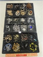 LOVELY LOT OF COSTUME JEWELRY