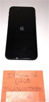 iPhone SE 64gb Verizon Black (good condition)