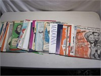 Vintage Sheet Music Lot #1 - Approx 63 Pieces