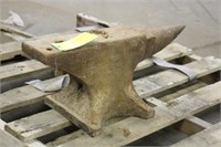 Large Anvil w/Cone Marked Greter Weights and 180