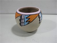 3.5" Painted Pottery Bowl