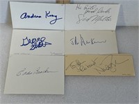 Collection of famous signatures, including John