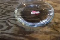 Collection of 2 Clear Glass Dessert Dishes